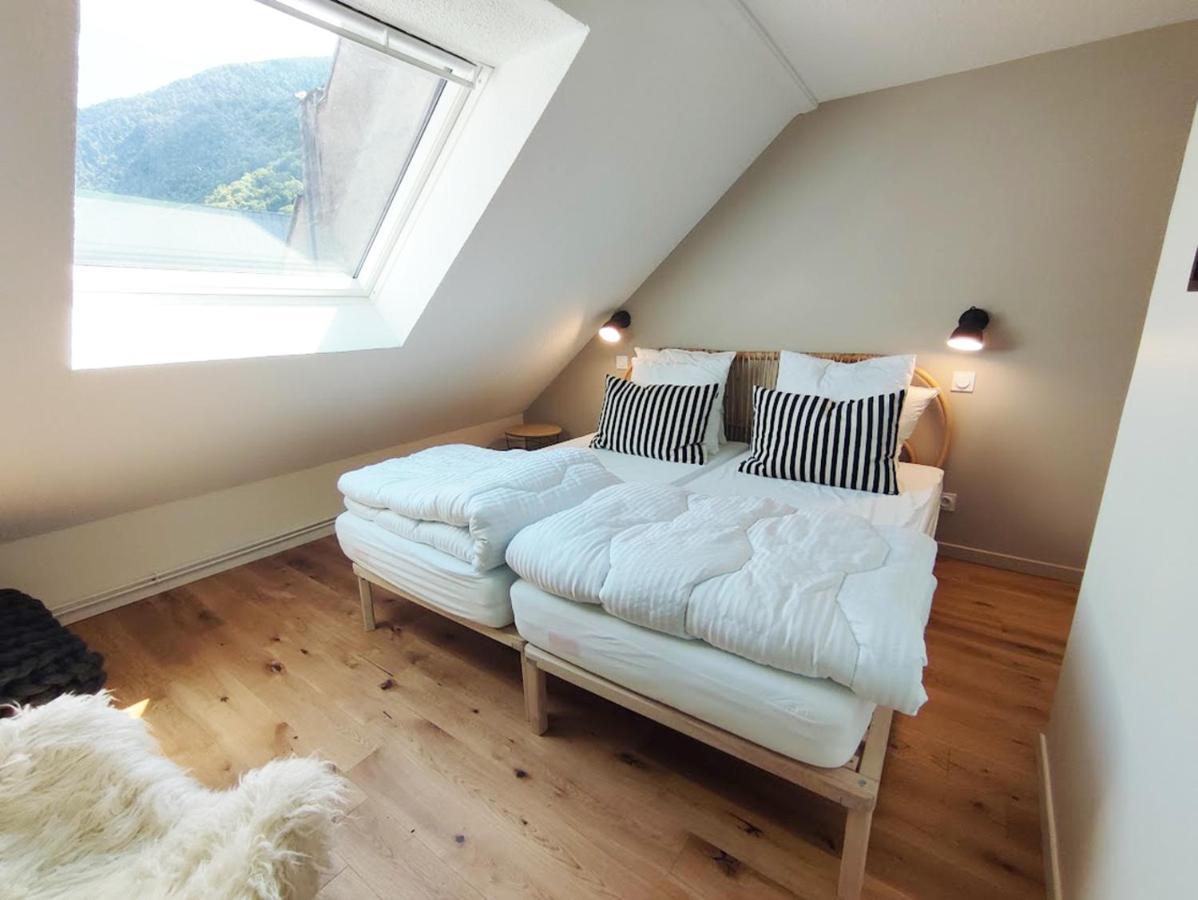 Au Cocon De Joy, T3 Duplex, Wifi, 4 Personnes Apartman Bagnères-de-Luchon Kültér fotó
